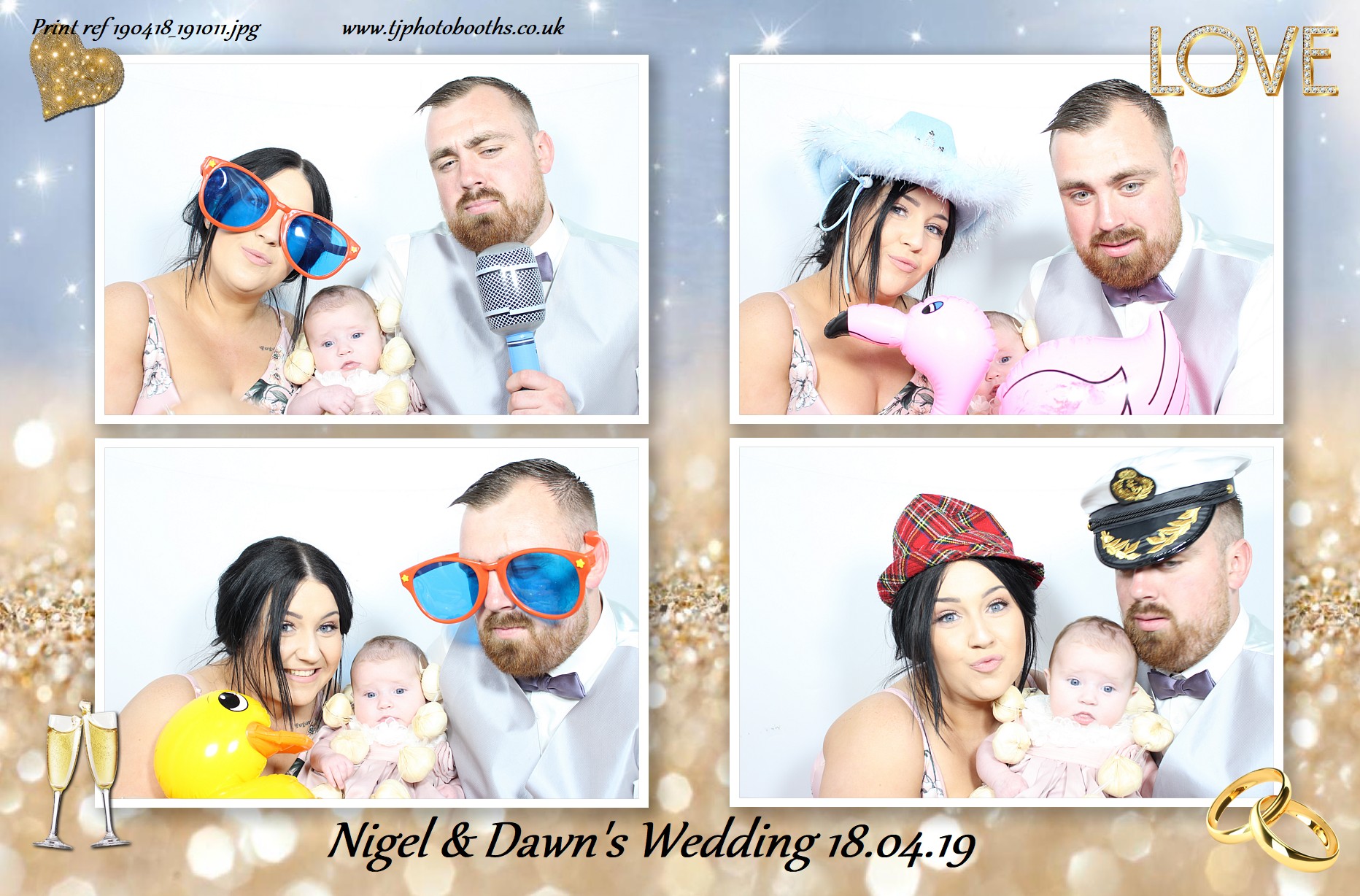 Nigel & Dawn's Wedding | View more photos from the event at gallery.tjphotobooths.co.uk/u/TJPhotobooths/Nigel-Dawns-Wedding